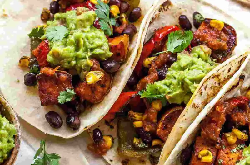 How to make Sweet Potatoes and Black Beans Tacos: