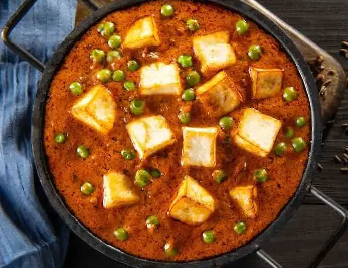 Matar Paneer Curry