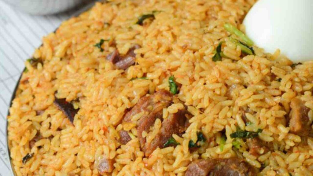 Black And Brown Simple Fried Rice Recipe YouTube Thumbnail 16