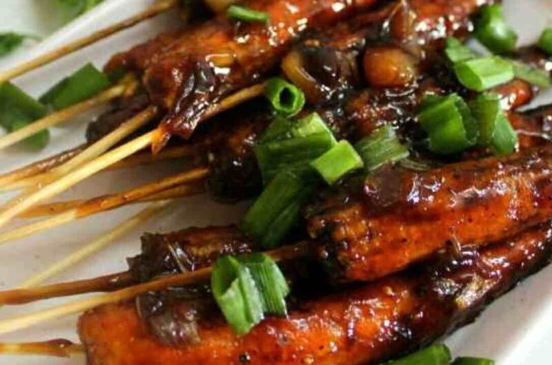 How to make Honey Chilli Baby Corn Skewers: